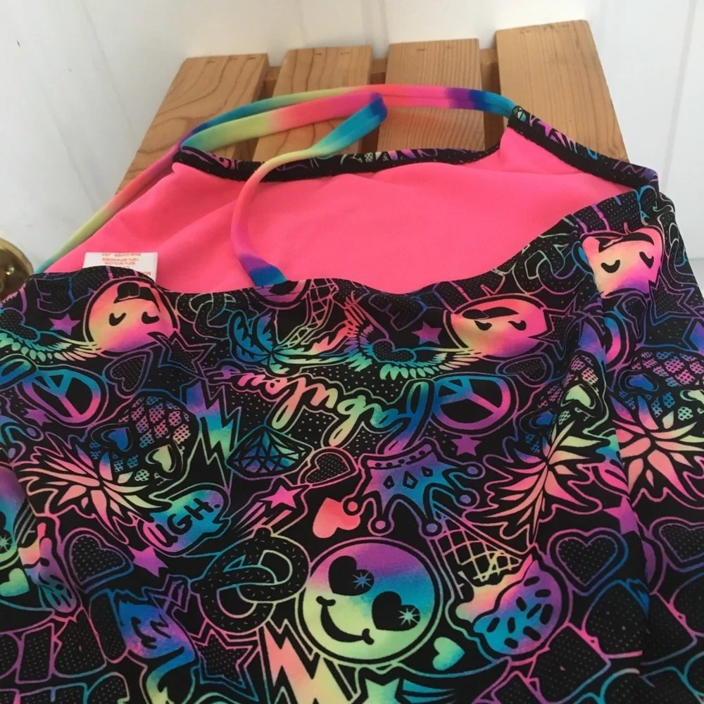 Girls wonder nation swimsuit top xl